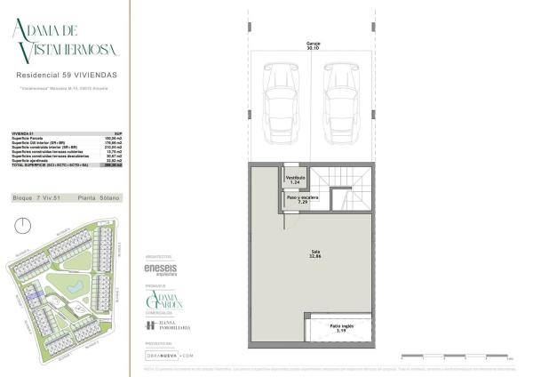 Chalet adosado en calle el de Marimón, 1