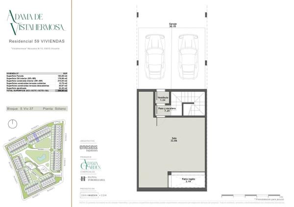 Chalet adosado en calle el de Marimón, 1