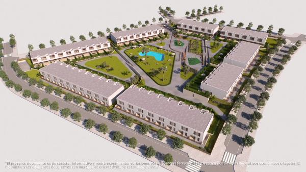 Chalet adosado en calle el de Marimón, 1