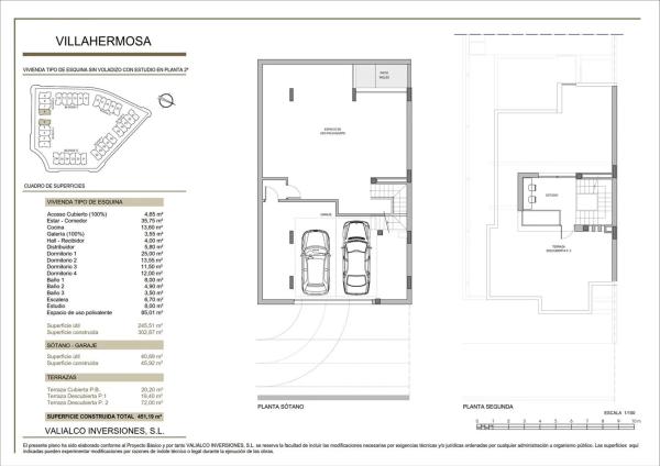 Chalet adosado en calle C.23 vistahermosa s/n