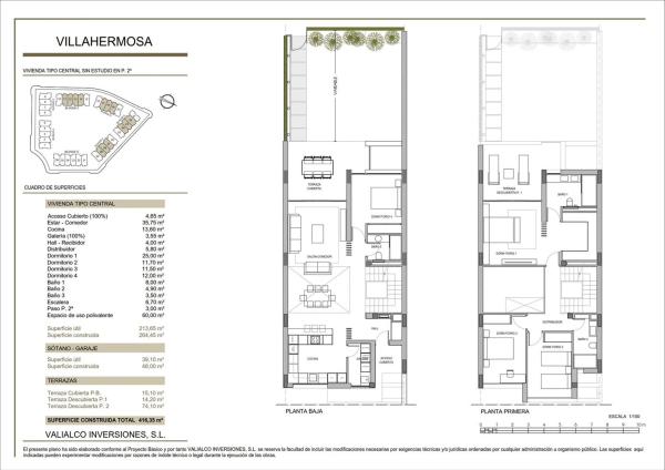 Chalet adosado en calle C.23 vistahermosa s/n