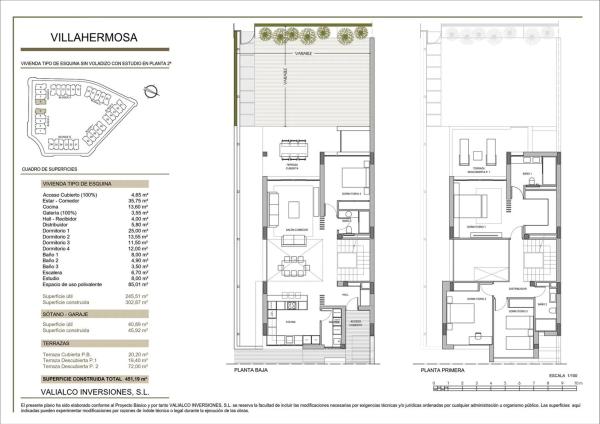 Chalet adosado en calle C.23 vistahermosa s/n