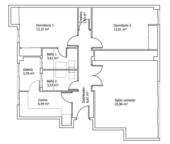 Piso en avenida de Dénia, 45