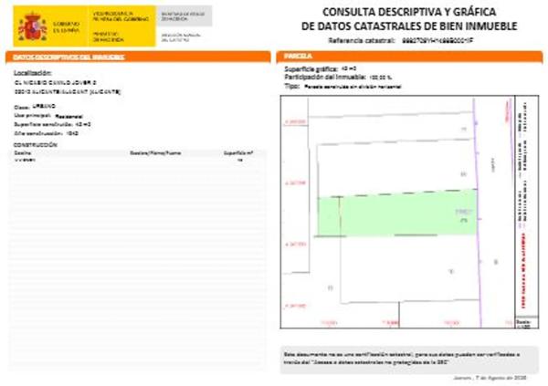 Chalet adosado en CL Nicasio Camilo Jover, 5