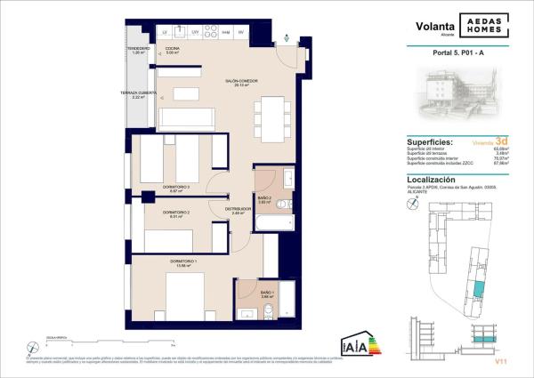 Piso en calle Deportista Pitu Perramón, 3
