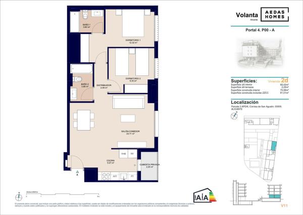 Piso en calle Deportista Pitu Perramón, 3