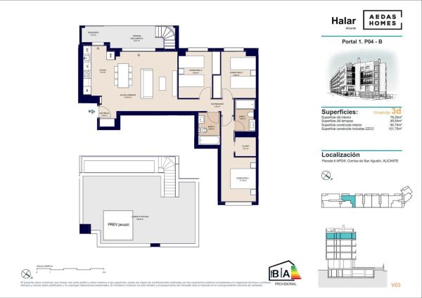 Ático en calle Deportista Pitu Perramón, 5