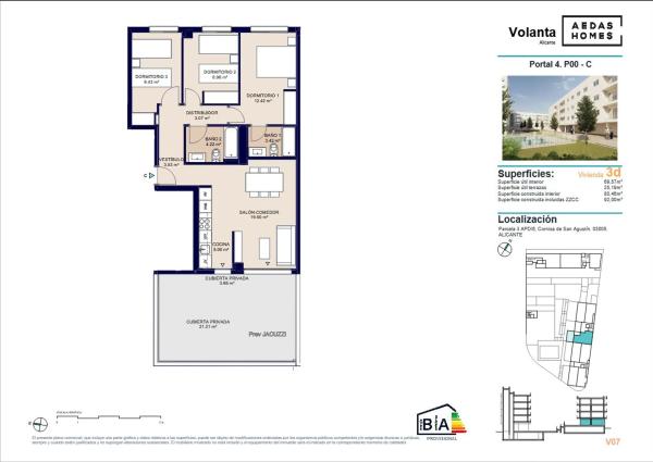 Piso en calle Deportista Pitu Perramón, 3