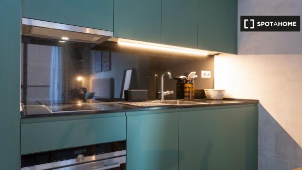 Estudio amueblado en un Co-Living en Barcelona