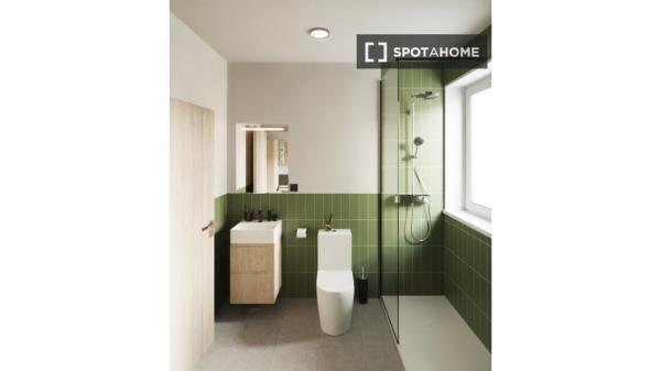 Zimmer in 9-Zimmer-Wohnung in Puerta del Ángel, Madrid