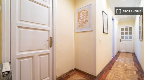 Zimmer in einer 7-Zimmer-WG in Cortes, Madrid.