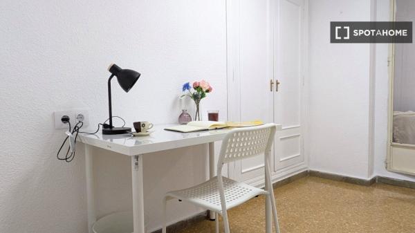 Pokój w mieszkaniu dzielonym z pięcioma sypialniami do wynajęcia w Morvedre.