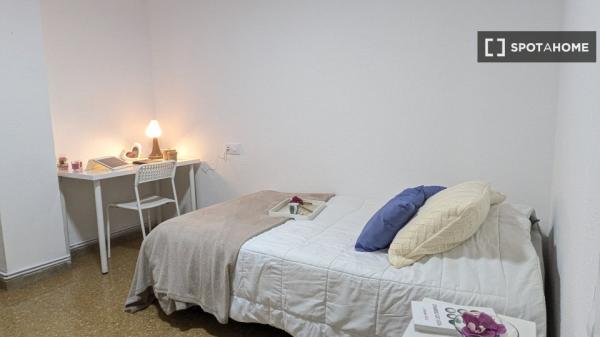 Pokój w mieszkaniu dzielonym z pięcioma sypialniami do wynajęcia w Morvedre.