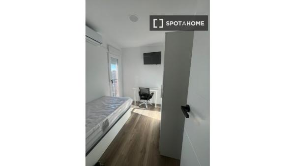 Pokój w dzielonym 5-pokojowym mieszkaniu w Campo Verde w Granadzie