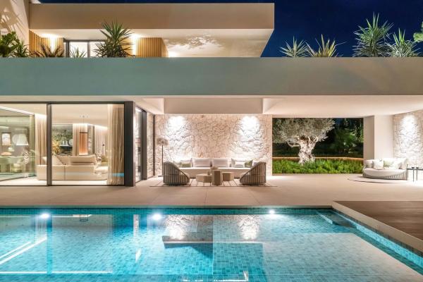 villa en la bahía de Cap Falcó