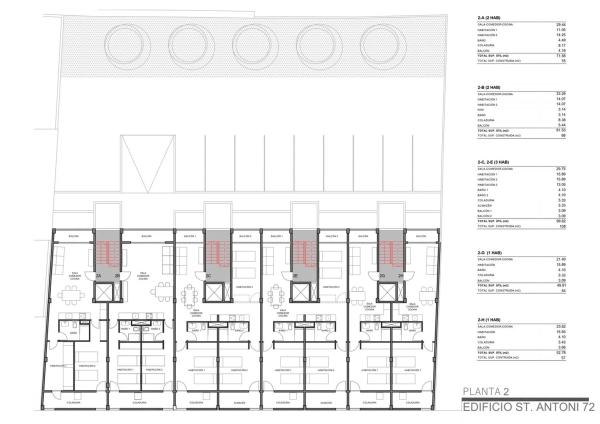 Piso en calle Sant Antoni, 72