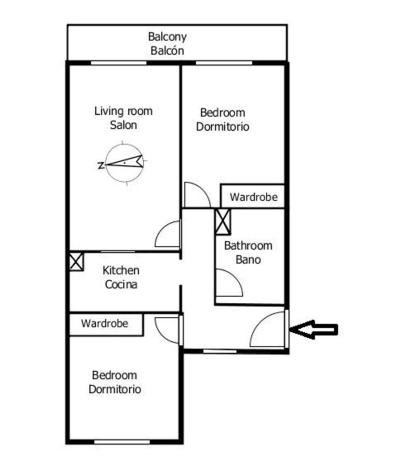 Piso en calle San Julián