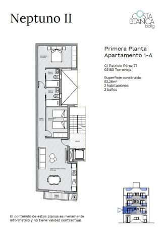 Piso en calle Patricio Perez, 77