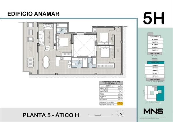 Ático en calle Beniel, 4