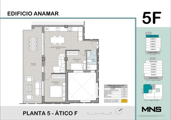 Ático en calle Beniel, 4