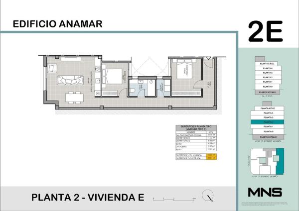 Piso en calle Beniel, 4