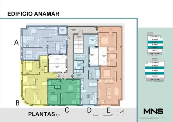 Piso en calle Beniel, 4