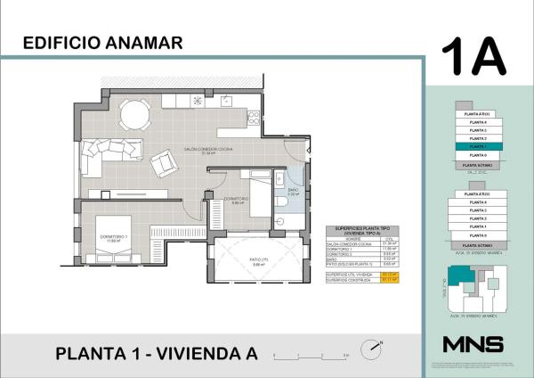 Piso en calle Beniel, 4