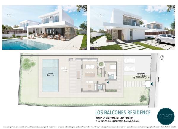 Casa independiente en calle Salinas Bal, 13