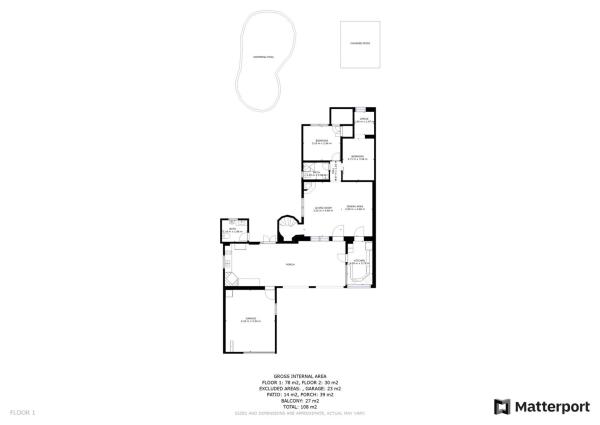 Chalet pareado en calle Rosalia de Castro