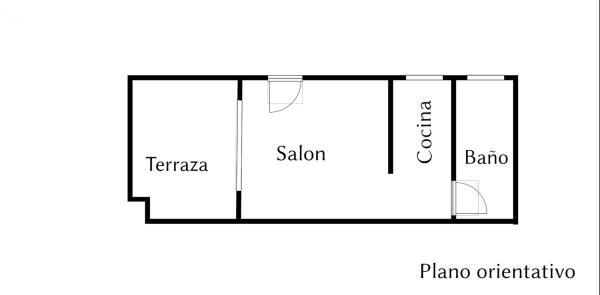 Ático en calle la Loma