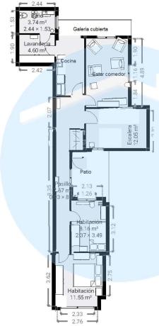 Chalet adosado en calle Adolfo Clavarana, 3