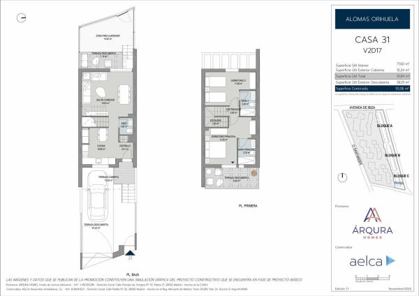 Chalet adosado en calle de Ibiza, 6