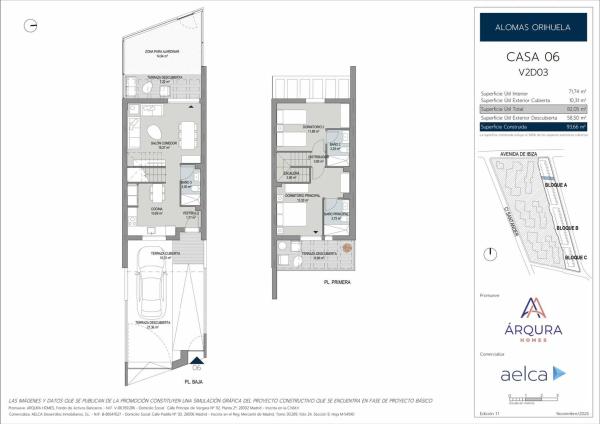 Chalet adosado en calle de Ibiza, 6