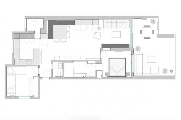 Piso en avenida Conde de Barcelona