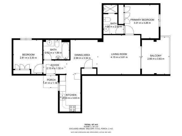 Piso en Barrio Los Almendros-La Florida