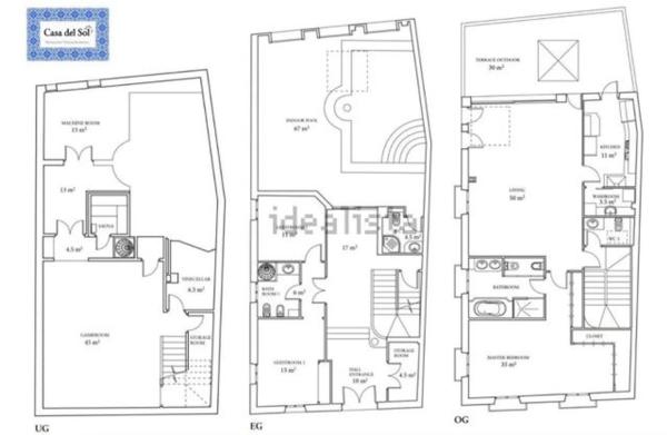 Chalet pareado en calle Santa Bárbara