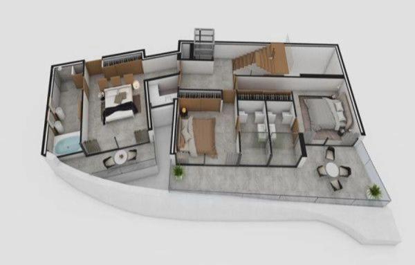 Casa independiente en calle de Europa, 603