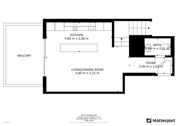 Dúplex en calle Babord