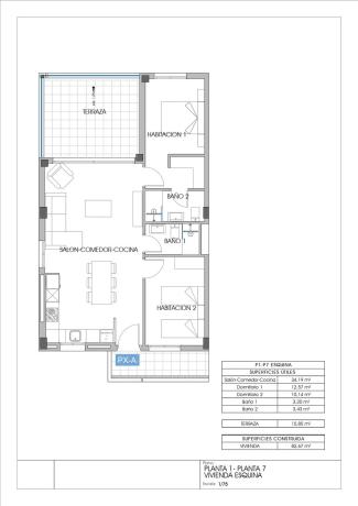 Piso en calle Llevant, 5