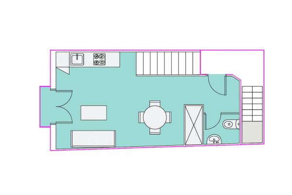 Estudio en calle Viguetas, 2