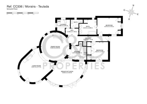 Casa independiente en calle Beniopa
