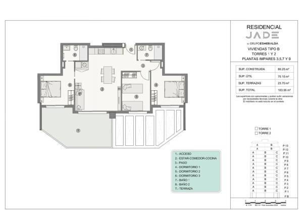 Piso en avenida de los Ejércitos Españoles, 3710