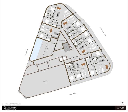 Piso en calle Malaga, 10