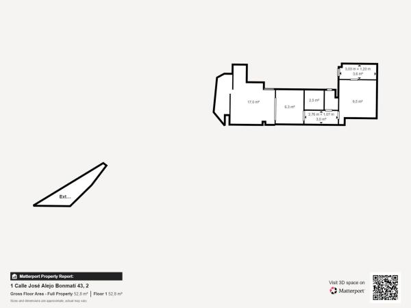 Piso en calle José Alejo Bonmatí, 43