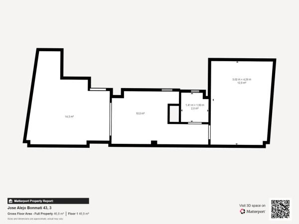 Piso en calle José Alejo Bonmatí, 43