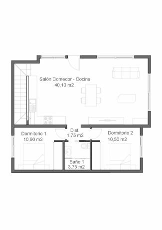 Casa independiente en calle Onda, 10