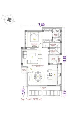 Residencial Green & Blue