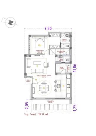 Residencial Green & Blue