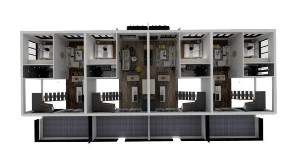 Chalet adosado en calle Capellá, 34