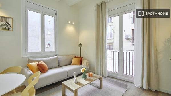 Piso de 2 habitaciones en alquiler en El Raval, Barcelona.